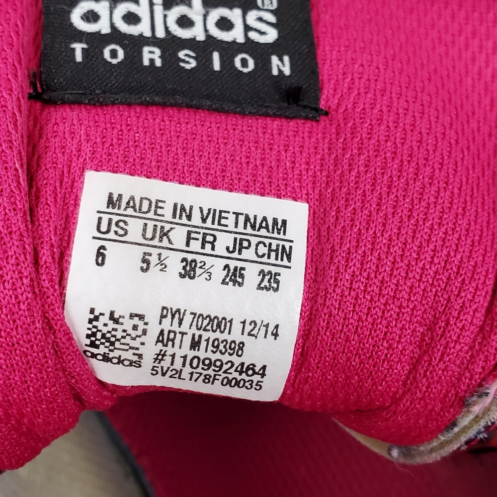 Adidas ZX Flux Torcion Pink multicolor Size 6 - Picture 13 of 13